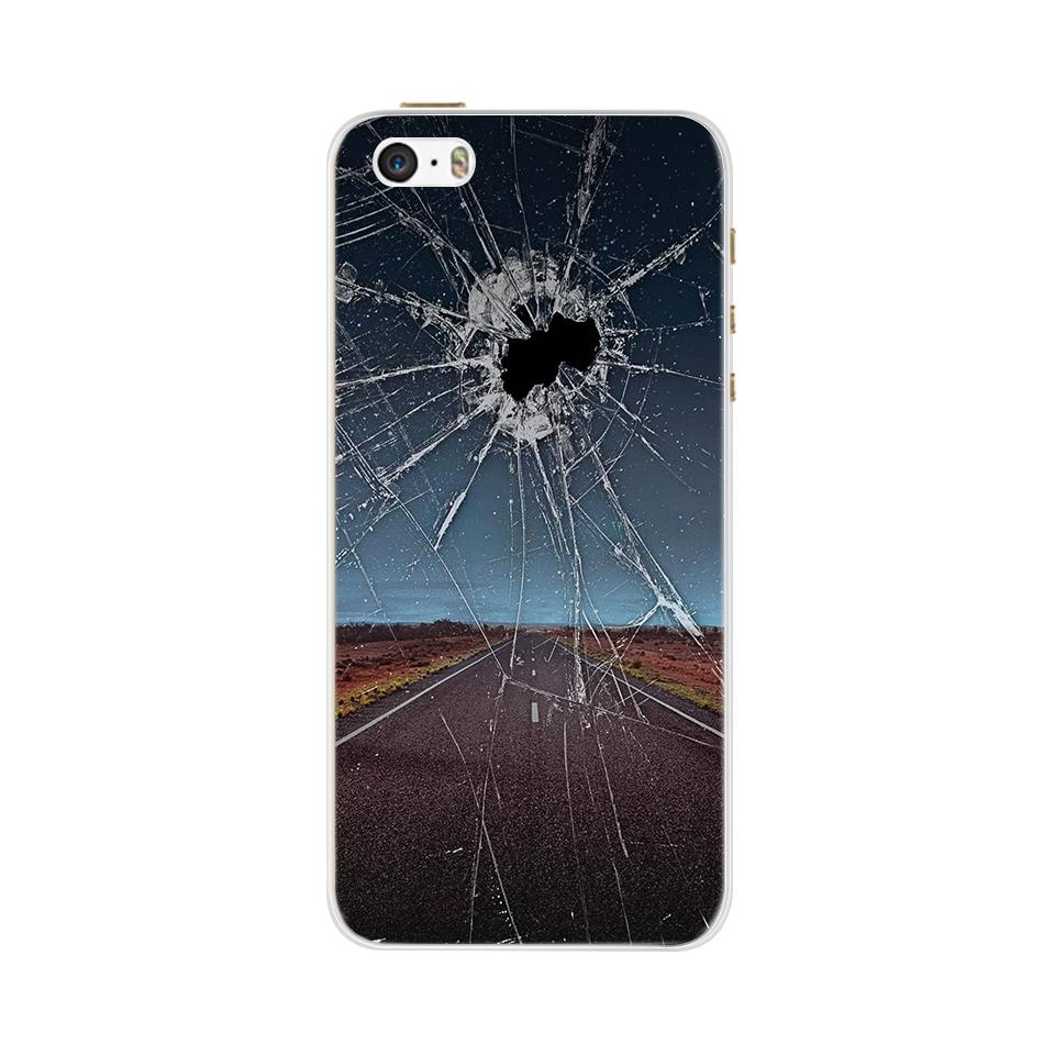 For iPhone 5 5S SE iPhone5s Case for iPhone 5S Case Silicone Cute Case for iphone SE Cover bumper for iphone 5 S 5se Phone cases