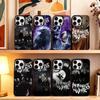 Bewegungslos in W-Weiß Handyhülle für iPhone 17,16,15,14,13,12,11 Plus,Pro Max,XS,Farbiges Silberbeschichtetes Innen Cover