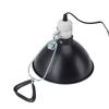 Reptile Heating Lamp Shade for UVA UVB Bulb 300W Dome Light Fixture Cover for Lizards Turtles