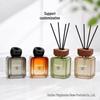 150ml Square Transparent Colored Reed Diffuser Glass Perfume Bottle