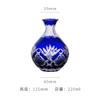 Japanese Edo Kiriko Sake Set Carved Glass Sake Cup And Decanter Luxury Sakeware
