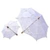 Cotton Embroidery Bridal Umbrella Lace Parasol Umbrella Decorative Umbrella for Wedding Banquet Photography Decoration Props