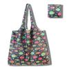Large Floral Pattern Foldable Tote Bag - Portable, Sturdy, Eco-Friendly, Wear-Resistant for Grocery Shopping