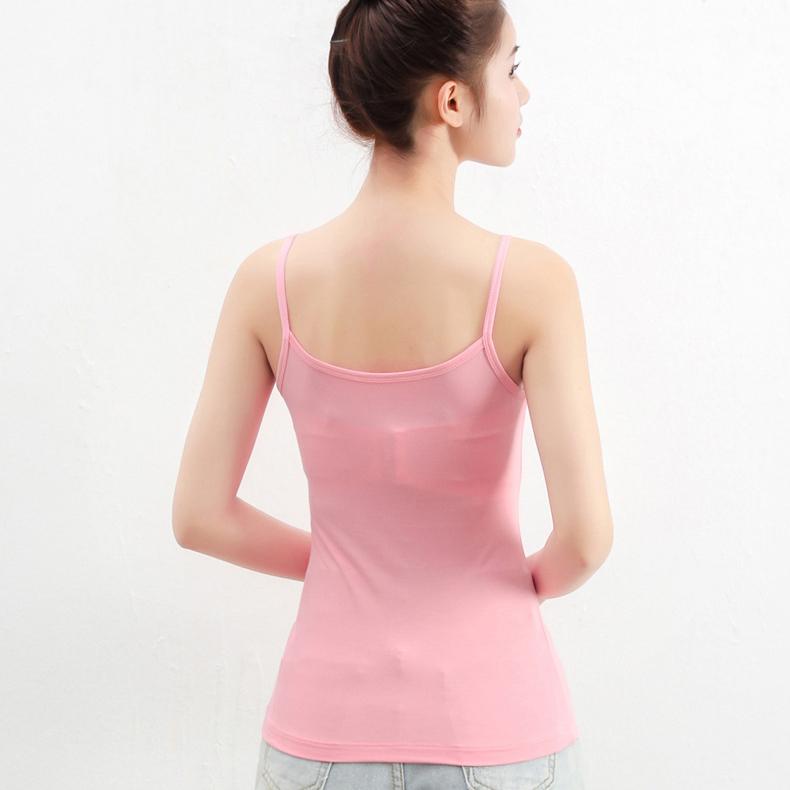 Lässige Damen-Tanktops mit schmaler Passform und dünnen Trägern, ärmelloses Leibchen, Rundhalsausschnitt, lockere Sommerkleidung, Unterhemd, Spaghettiträger, Basic-Unterhemden