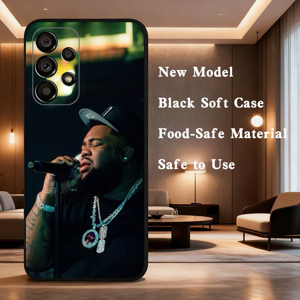 Singer R-Rod W-Wave Cool Phone Case For Samsung Galaxy A73,31,8,9,53,32,72,41,J7,52,71,22,Note Soft Black Silicone Cover