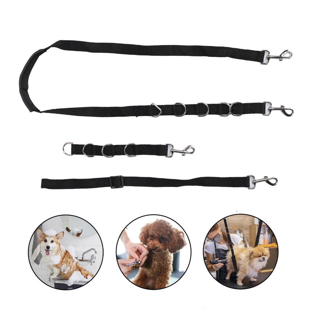 Multi Loop Buckle Pet Grooming Strap Sturdy Webbing Pet Walking Lead Pet Salon Groom