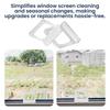 10 Piece Plastic Window Treatments Roller Blinds Mounting Clips Quick Setups Cordless Shade Pull Handles Replacement