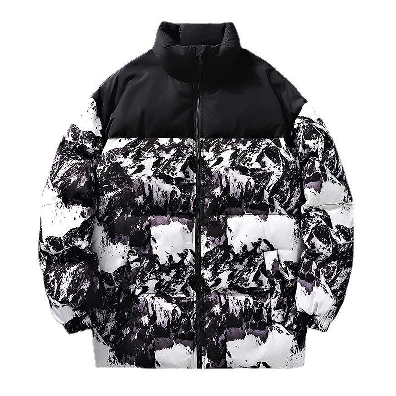 Men's Cotton-padded Clothes Thickened Winter Leisure and Warm Cotton-padded Jacket