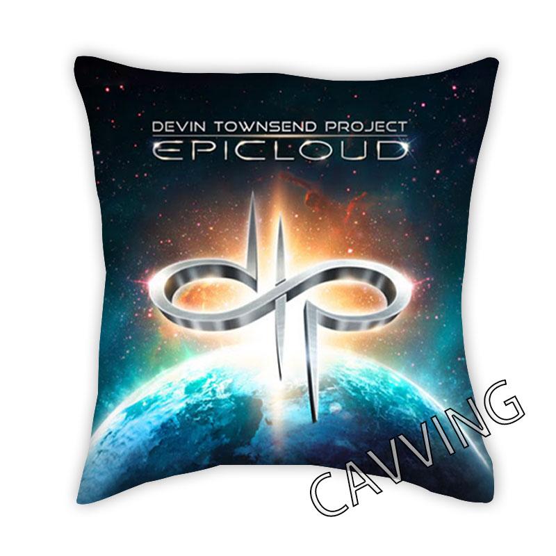 

Девин Таунсенд 3D-печать Полиэстер Декоративные наволочки Бросок Чехол для подушки Квадратные наволочки на молнии Подарочные наволочки