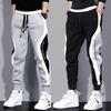 Casual Pants Men's Autumn and Winter New Large Size Loose Nine-point Color Matching Fashion Trend Sports Footwear