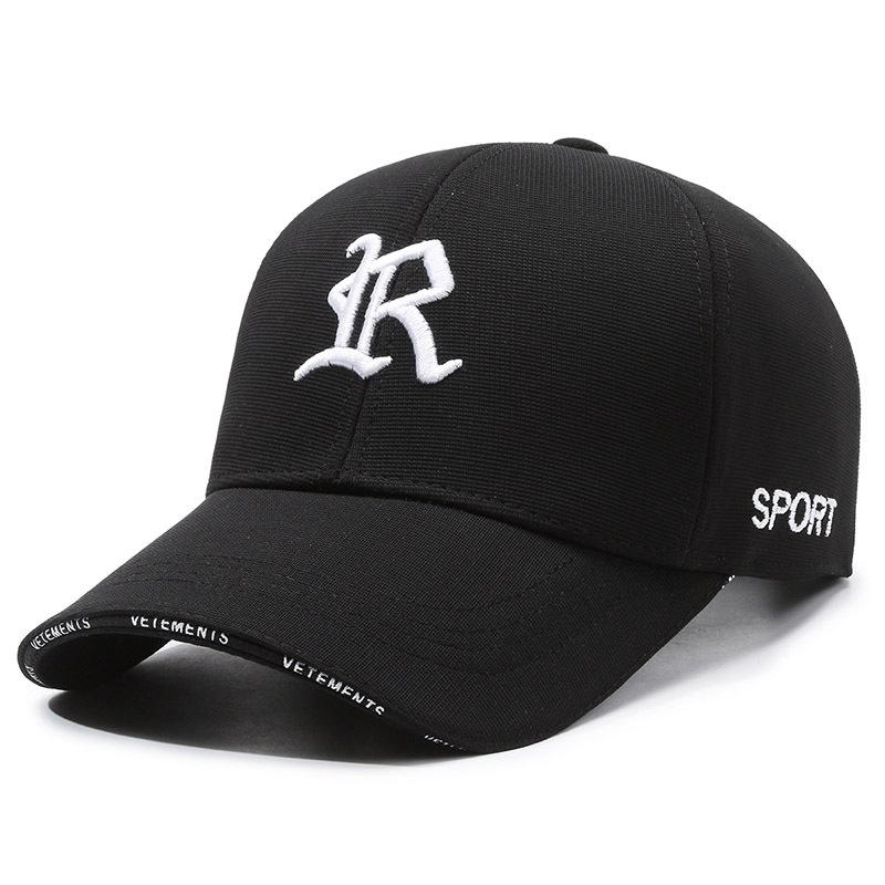 Hüte für Männer und Frauen, Sonnenschutz für Frühling und Herbst, Sonnenkappe, verlängerte Krempe, Baseballkappe, lässig vielseitig, kleine Kappe Tide