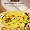 Magnetic Bee Toy Educational Game for Family Party Kids Adults Travel Garden Backyard Birthday Multiplayer Fun Portable Activity