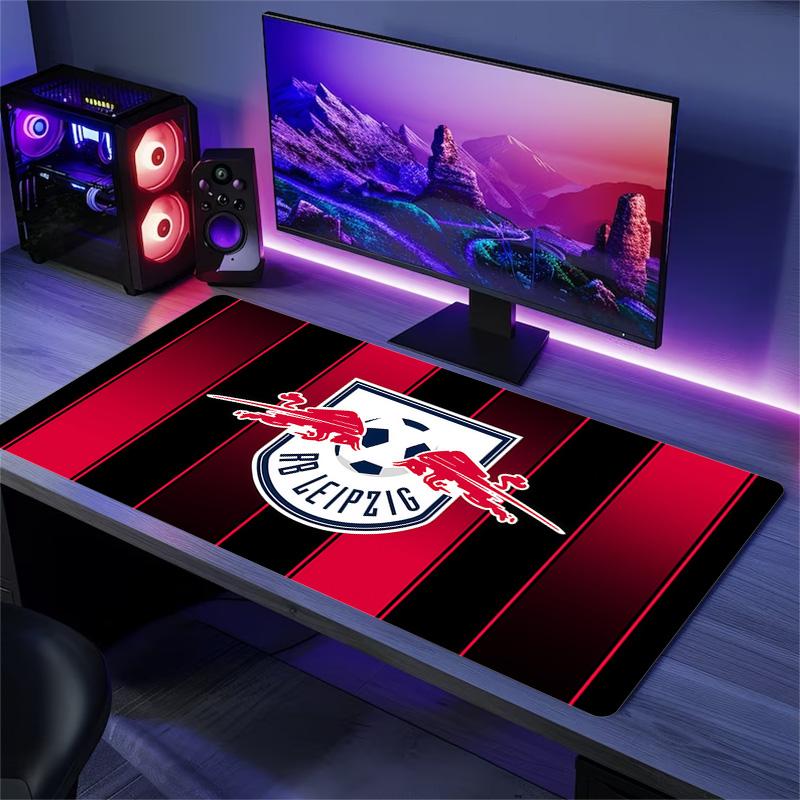 RasenBallsport Leipzig Print  Cushion Non-slip Laptop Tablet Big Mousepad XXL Mat Mini PC Playmat With Lock edge