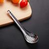 56 Holes Home Cooking Colander Dinner Slotted Spoon Kitchen Tool Kitchen Gadgets Caviar Spoon