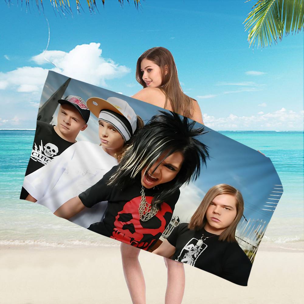 Hot Band T-Tokio El Big Microfiber Beach Towels Quick Dry Towel Sand Beach Towels Pool Towel for Travel Swim Pool Yoga