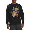 STAR TREK Unisex Adult Galaxy Glow Sweatshirt
