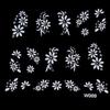 3D Nail Art Transfer Stickers 30 Sheets Flower Decals Manicure Decoration Tip