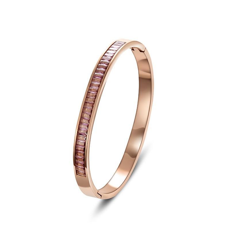 Bracelet Girls Niche Titanium Steel Jewelry Premium Sense Ins Wind Nail Opening Jewelry
