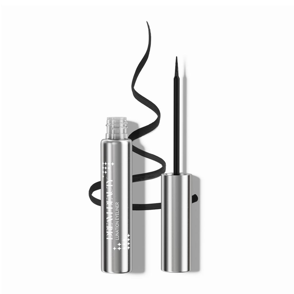 Dream Beauty Lunation Eyeliner | Jet Black Liquid Liner for Women | Matte, Smudge-Proof & Waterproof | One Stroke Application | Quick Dry | Precise