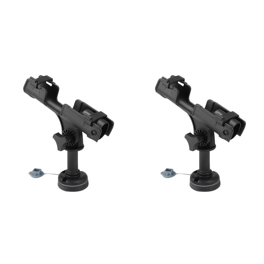 Rowing Boats Kayak Fishing Rod Holder 360 Degrees Swivel Fishing Pole Fixed Stand Rack Nylon Fishing Support Rod Holder Bracket