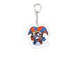 Acryl De Verbazingwekkende Digitale Circus Sleutelhanger Pomni Jax Ragatha Gangle Kinger Sleutelhanger Sleutelketting voor Accessoires Tas Fans Cadeau