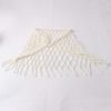 French Style Pearl Waist Chain Handmade Beaded Belt Luxury Pearls Tassel Shawl  Summer Beach