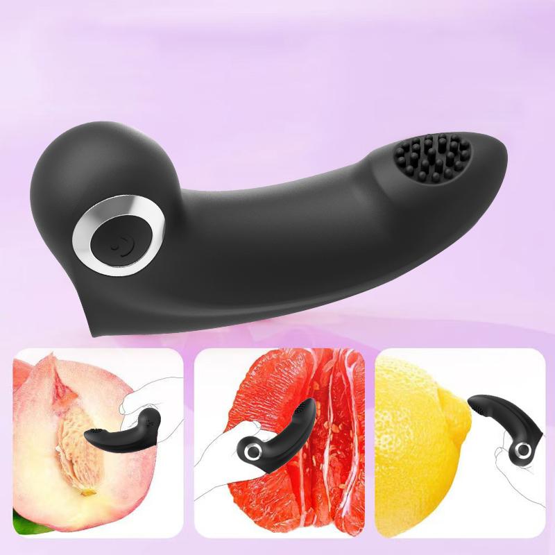 Clitoral G Spot Finger Vibrator 10 Speed Clitoral Nipple Massager Adult Sex Toys Stimulator Female Masturbation Couple Sex Toys
