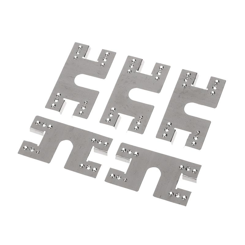 20Pcs Solar Panel Grounding Clip Washer Spacer 28X50Mm Photovoltaic Conductive Sheet Puncture Gasket