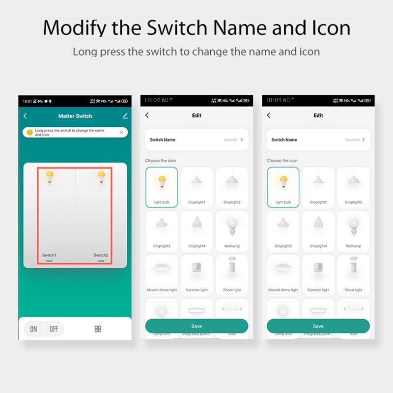 Smart HomeKit WiFi Voice-Controlled Hidden Switch