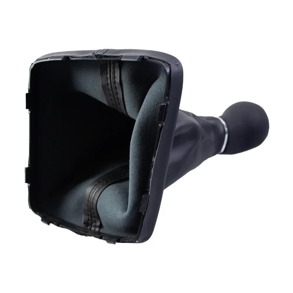 for Seat Leon III MK3 2012-2020 LHD with Shifter Level Stick Gaiter Boot Dust Cover 5/6 Speed Gear Shift Knob New