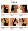 Fashion Style Metal Exaggerated Personality Flower Stud Earrings Retro Big Sequin Earrings Trendy Girl Cold Wind Earrings Cross