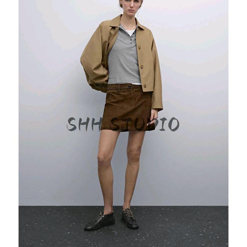 MD Spring New Women's Clothing Comfortable Cotton Bottoming Shirt Fake Two-Piece round Neck Long Sleeves T-shirt Tops 6298755