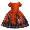 European & American Halloween Witch Costume for Kids - Masquerade & Role-Playing Dress