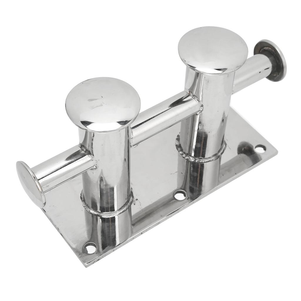 Heavy Duty Double Cross Bollard 316 Stainless Steel Mooring Bitt Cleat