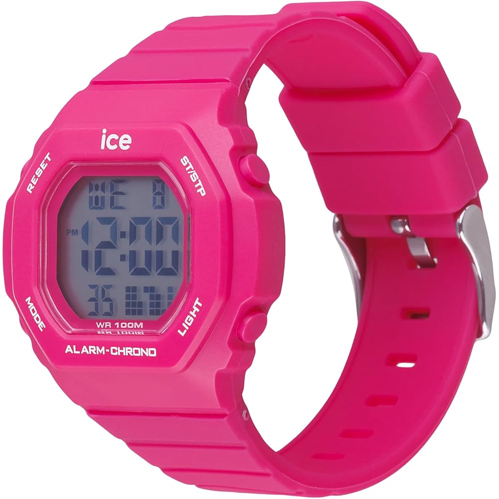 Authorized Distributor [Ice Watch] Ice Watch Digital Men's Watch 022100 ICE Digit Ultra Pink Small