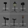 Foldable Lantern Stand Portable Live Broadcast Tripod Phone Tripod Stand  Fishing Lights