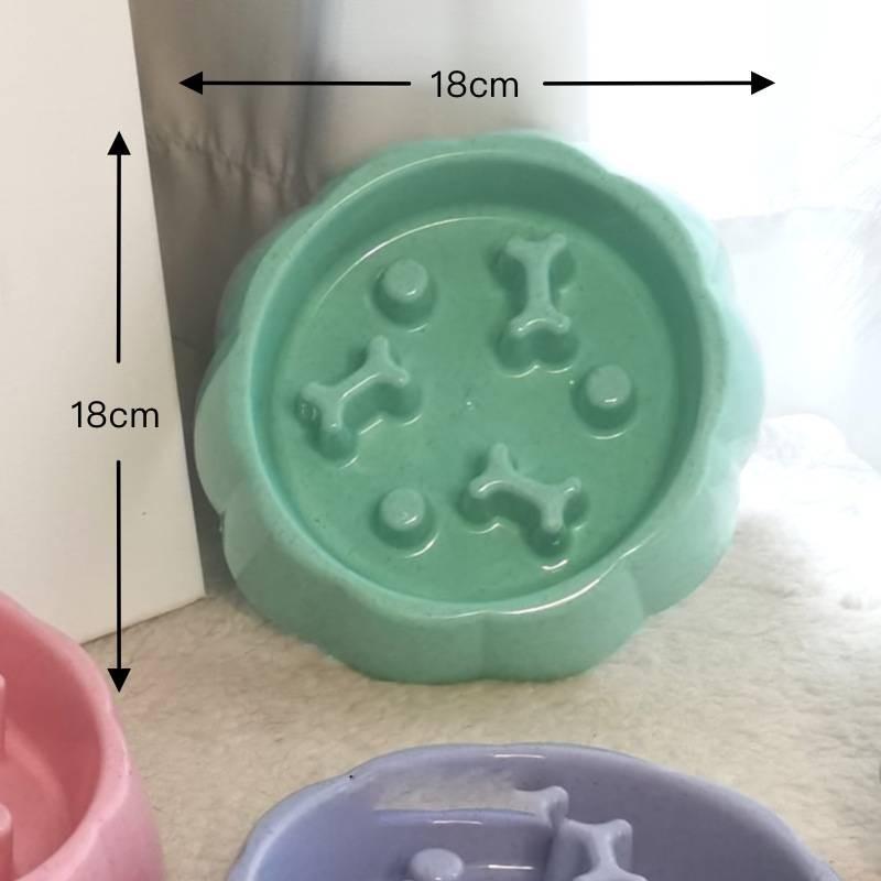 

Pet Care Slow Eating Bowl For Small Dogs And Cats With Durable Pp Material