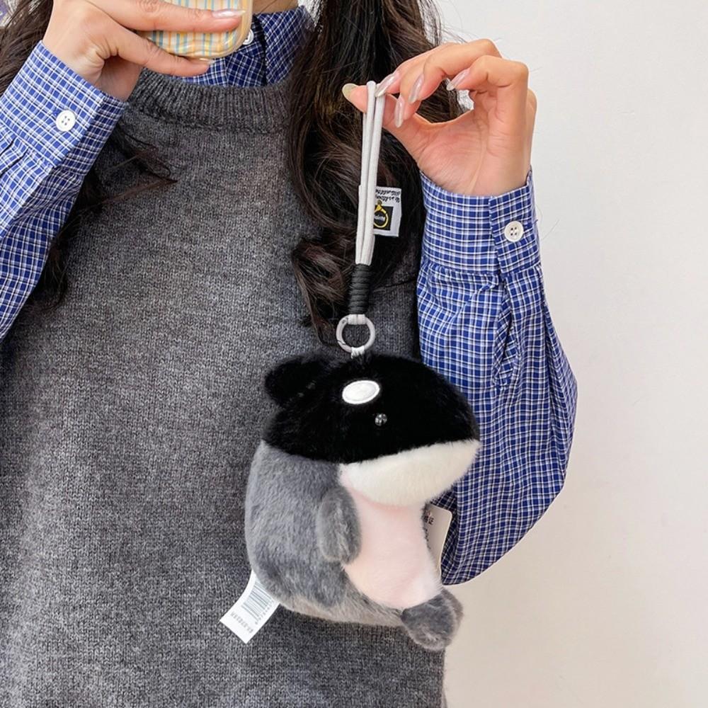 Stuffed Animals Plush Keychain Marine Animal Seal Key Chain Birthday Gift Dolphin Bag Pendant  Boys