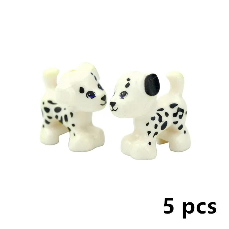 DIY Creative Model Cute Animal MOC Building Blocks Brick Little Pet Zoo Dog Duck Tortoise Penguin Cat Pig Bird Rabbit Toys