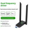 USB  Wireless Networking Adapter 1300Mbps with Double 2dBi Antennas  Supports Win10/8.1/8/7 For Desktop Laptop