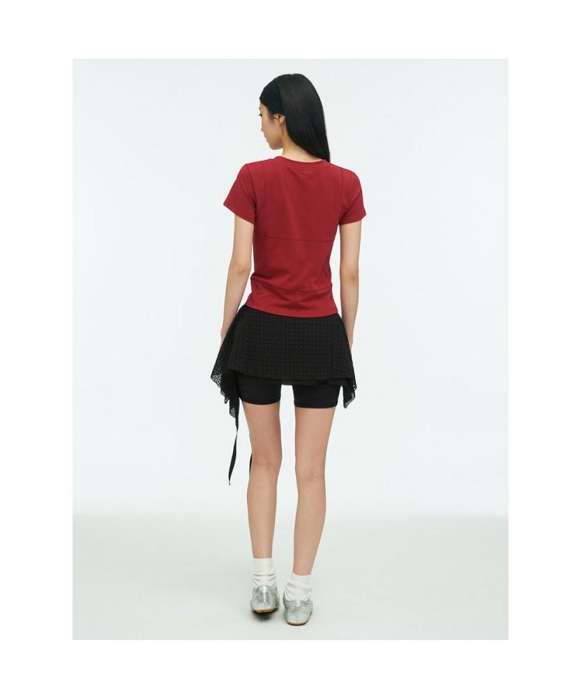 Anggae Parallel T-Shirt Red