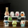 Ceramic Matcha Whisk Holder Cartoon Whisk Holder Japanese Matcha Whisk Container  Home Teahouse