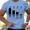 New Trendy Summer Tshirts Fashion Men Women Tshirt Funny Diving Divers 200 Bar Print Tshirts Short Sleeve Tops Diving Tshirts