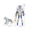 Tiger Eagle Deformation Action Figure Zoo Tiger Model Transformation Toy  Children Gifts