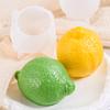 Lemon Silicone Candle Mold-DIY Crafting Mold for Soaps,and Candles|Vibrant Yellow Fruit Design with Realistic Textured Surface