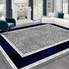 Light Luxury Rugs for Bedroom Anti-slip Bedside Rug Large Area Living Room Decoration Soft Carpet Washable Cloakroom Floor Mat