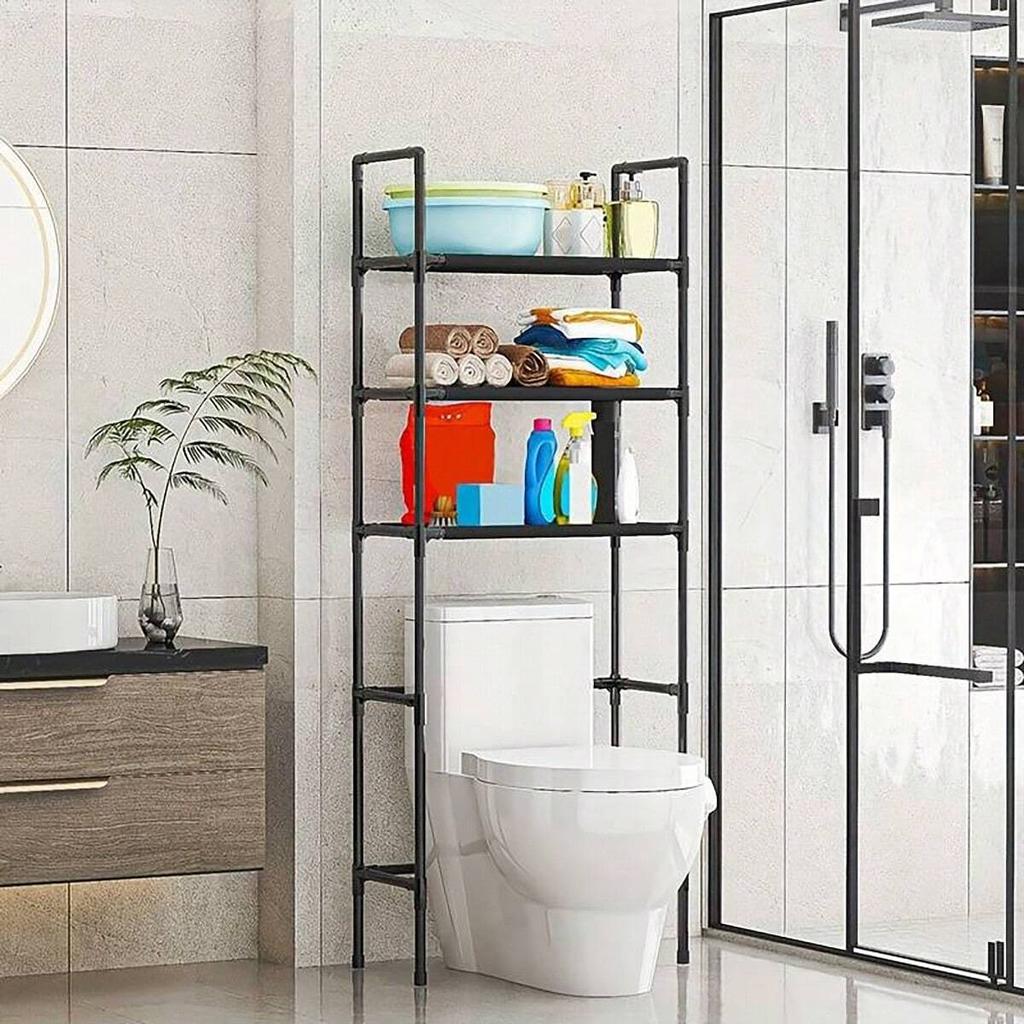 1pc-3rd floor bathroom storage rack, bathroom rack above toilet seat,bathroom storage platform, multifunctional storage platform
