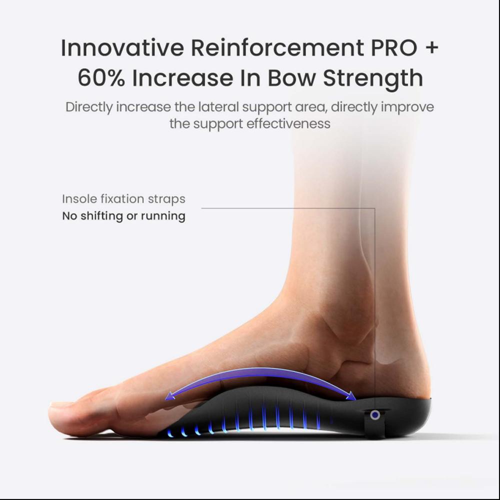 Flat Foot O-Shaped Legs Insole for Shoes Correction Arch Support Plantar Fasciitis Orthopedic Insoles Men/Women Foot Care Insert