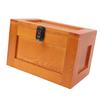 Desktop Wooden Storage Box Multifunctional Wood Container Box with Lock and Keys for Sundries