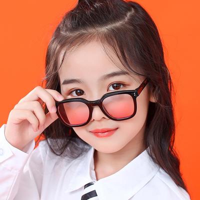 Gafas de sol polarizadas de silicona suave ultraligeras de moda para niños y niñas Gafas de sol Trend Box